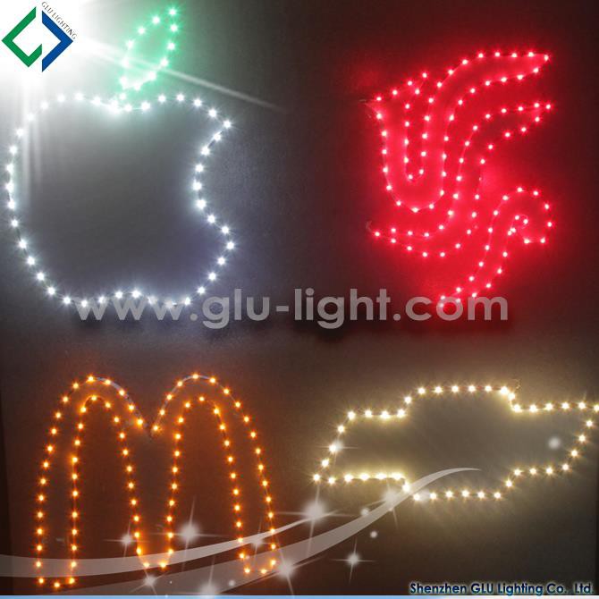 High quality 12V 8mm 60leds/m high cri Epistar Ra90 2700K 3014 side view smd led strip