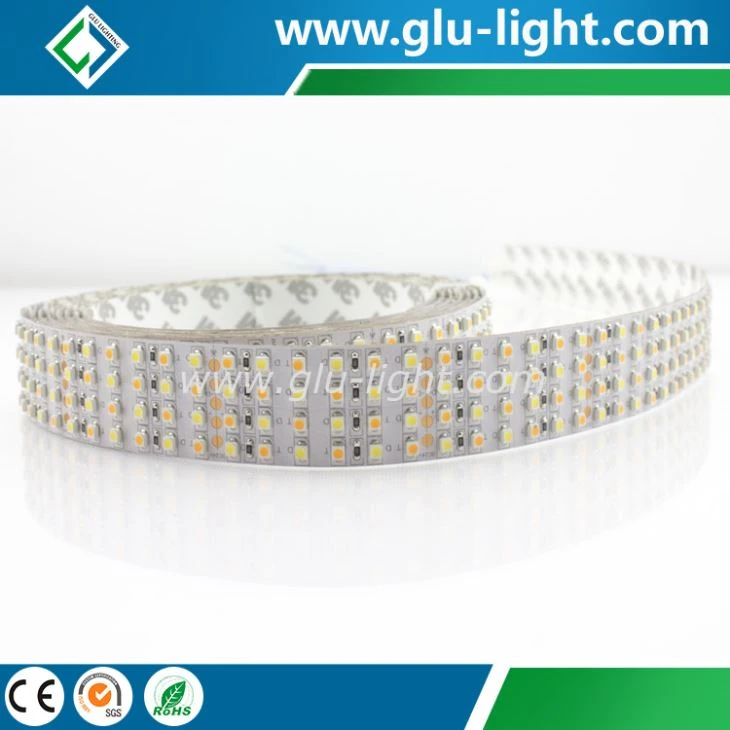 Customized Ra97 2835 led ribbon 480 leds/m 4 rows 40mm width 4 OZ PCB