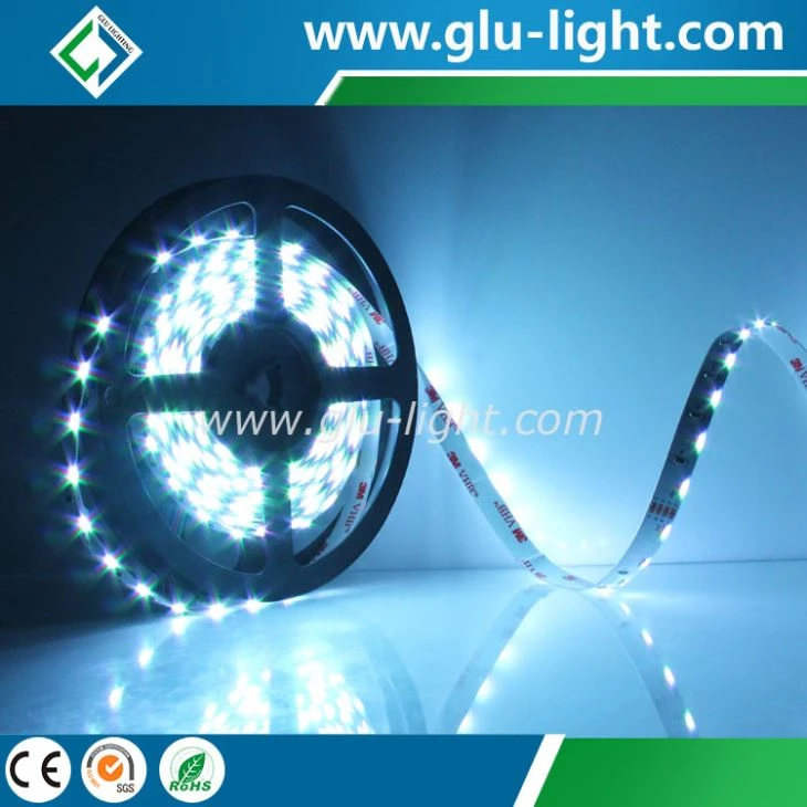 China Brand DC24V RGB color Sideview Flex led ribbon with 60 leds/m