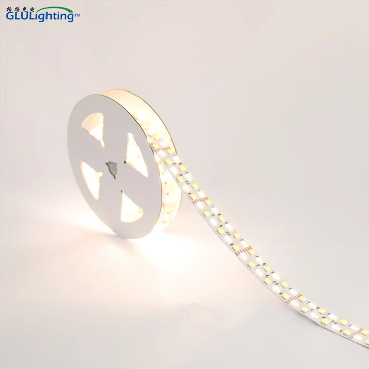 Ra95 Chroma Double Rows RGBACCT Flex LED Ribbon 24V 288LEDs Per Meter