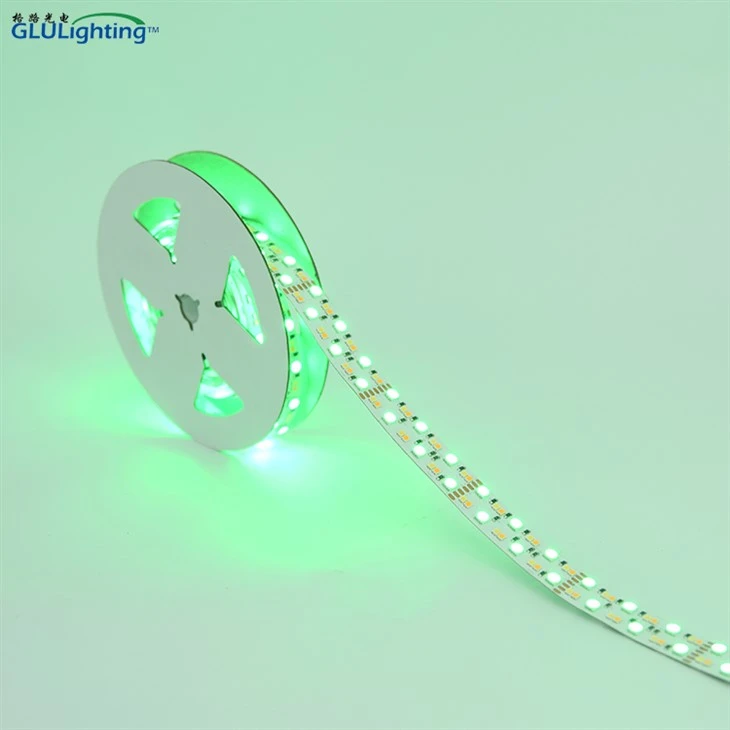 Ra95 Chroma Double Rows RGBACCT Flex LED Ribbon 24V 288LEDs Per Meter